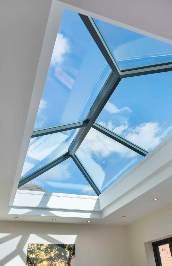 interior view of large rooflight