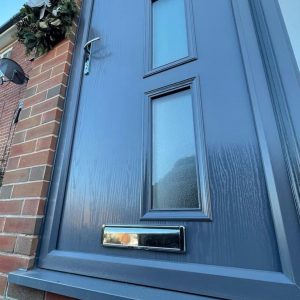 Silver Handle & Letterbox