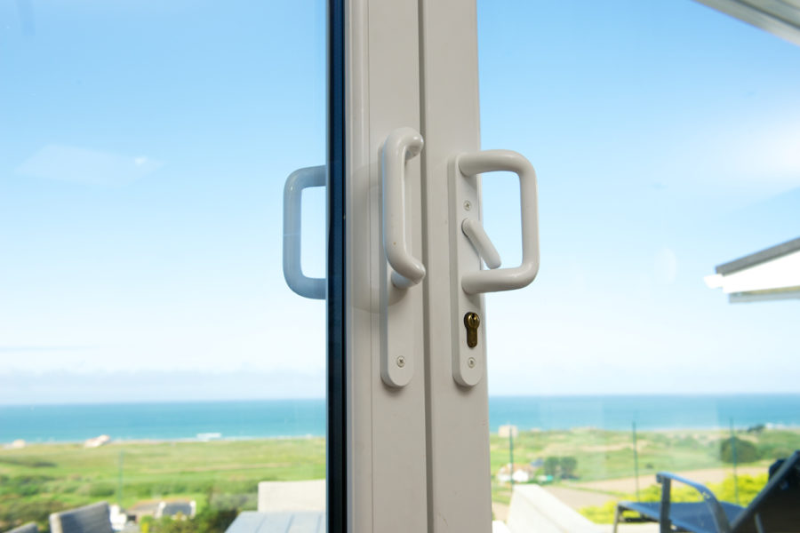 White Patio Door Handles