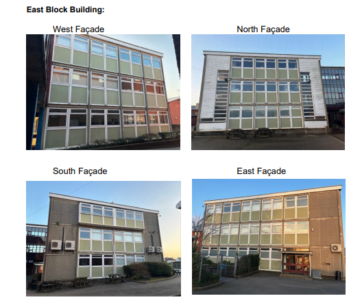 before installation of East Block Park Community School Barnstaple